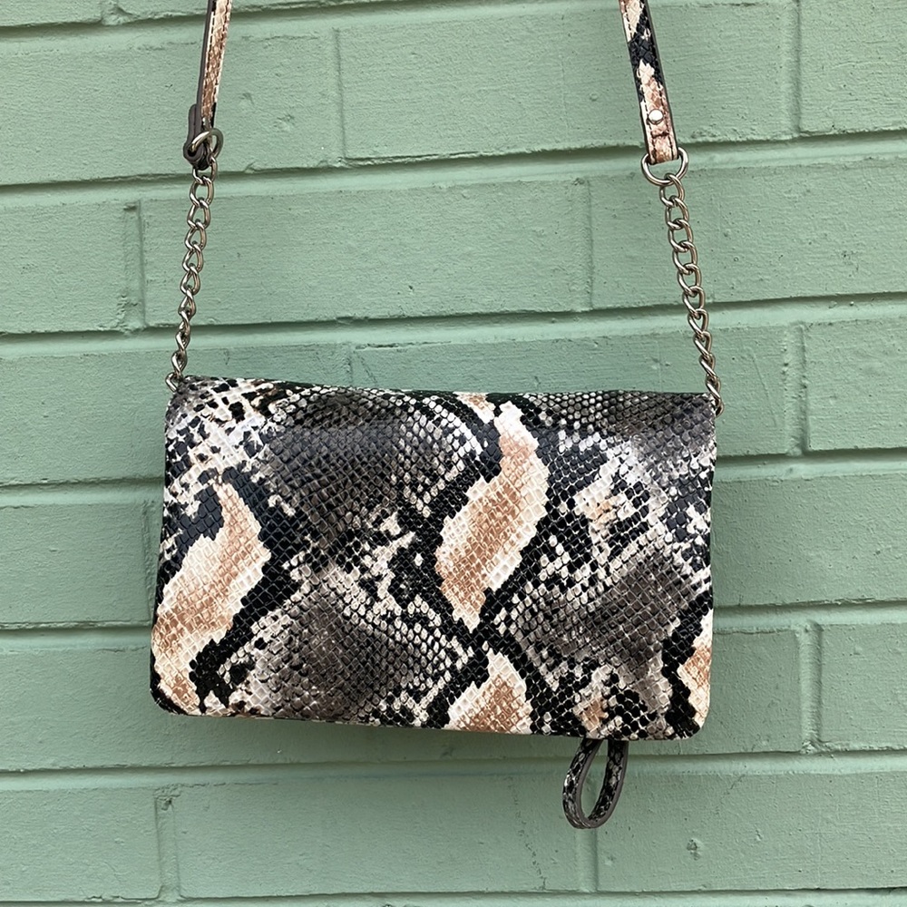 Nine West small python print mini bag - Picture 9 of 10